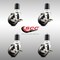 Service Caster 3 Inch 316SS Soft Rubber Swivel 1-3/4 Inch Expanding Stem Caster Set Brake SCC SCC-SS316EX20S314-SRS-TLB-134-4 - alternate 2